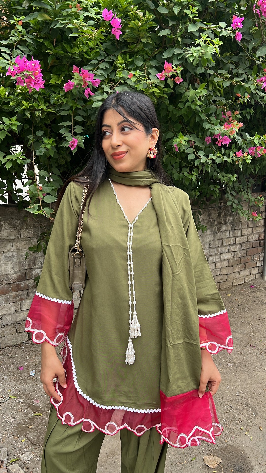 "khusboo"-three piece suit set