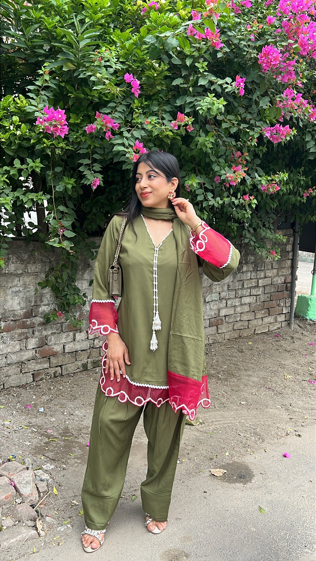 "khusboo"-three piece suit set