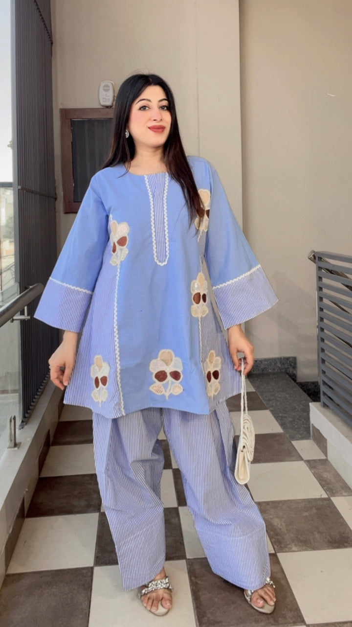 “Rene”-Farshi Salwar Co-Ord