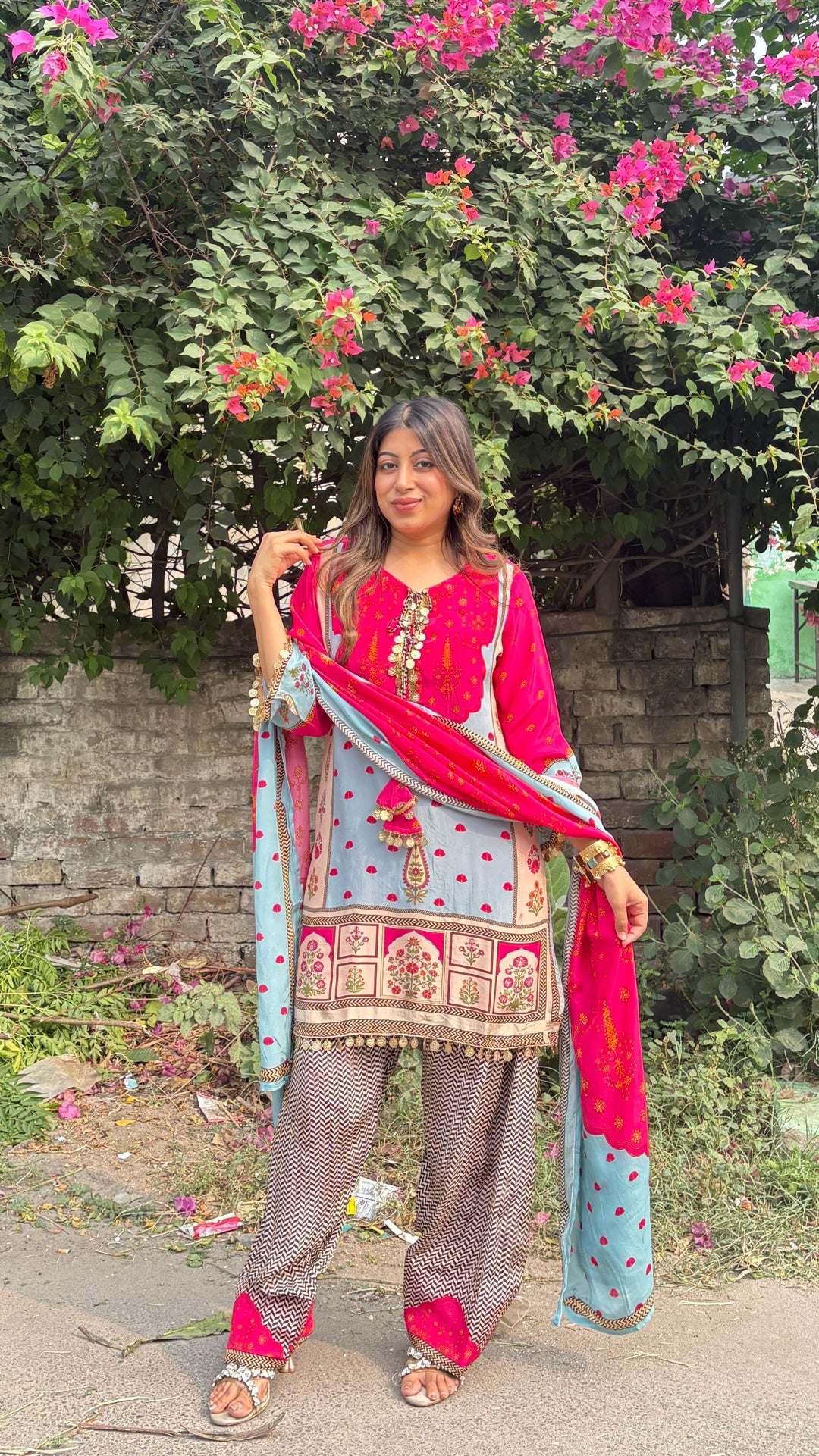 "Riffat"-festive THREE PIECE SUIT SET