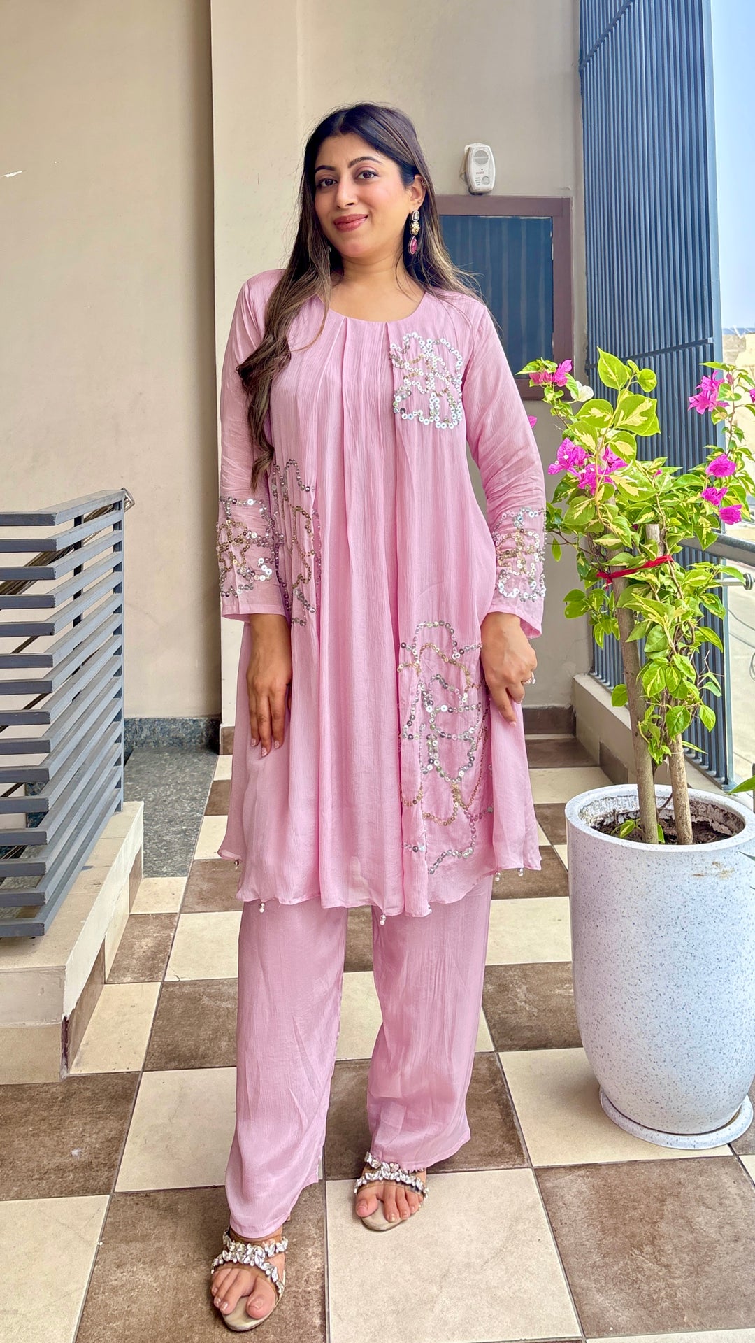 "aarzoo"-FESTIVE EMBELLISHED TWO PIECE SET