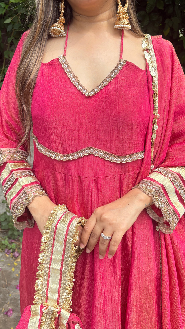 "mehrba"-Three Piece set with potli bag