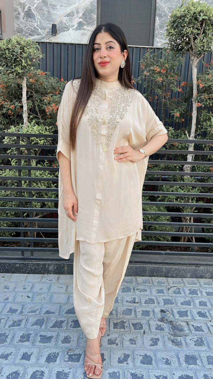 Crepe Handworked Set