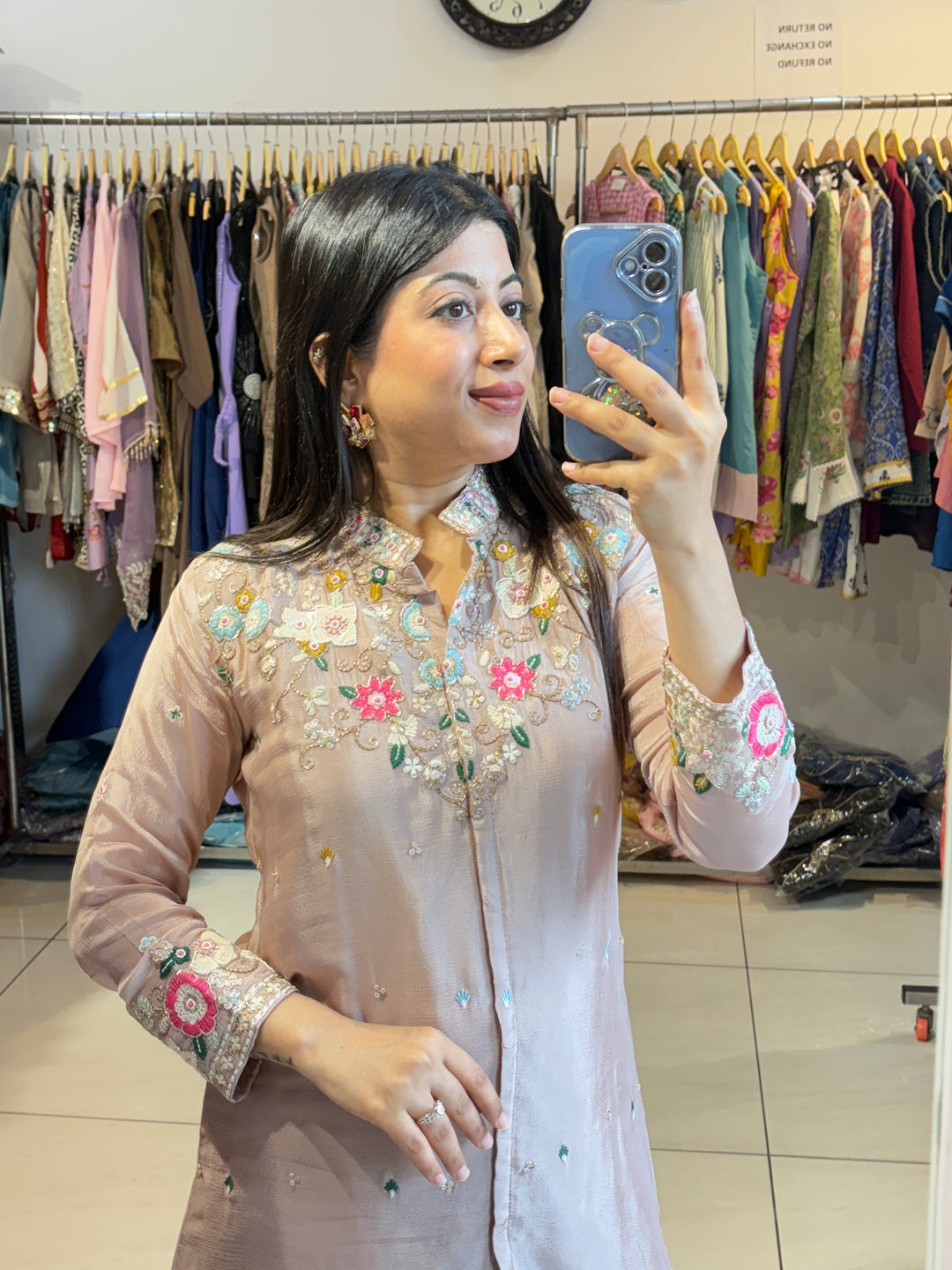 "kiara"-festive embellished two piece set