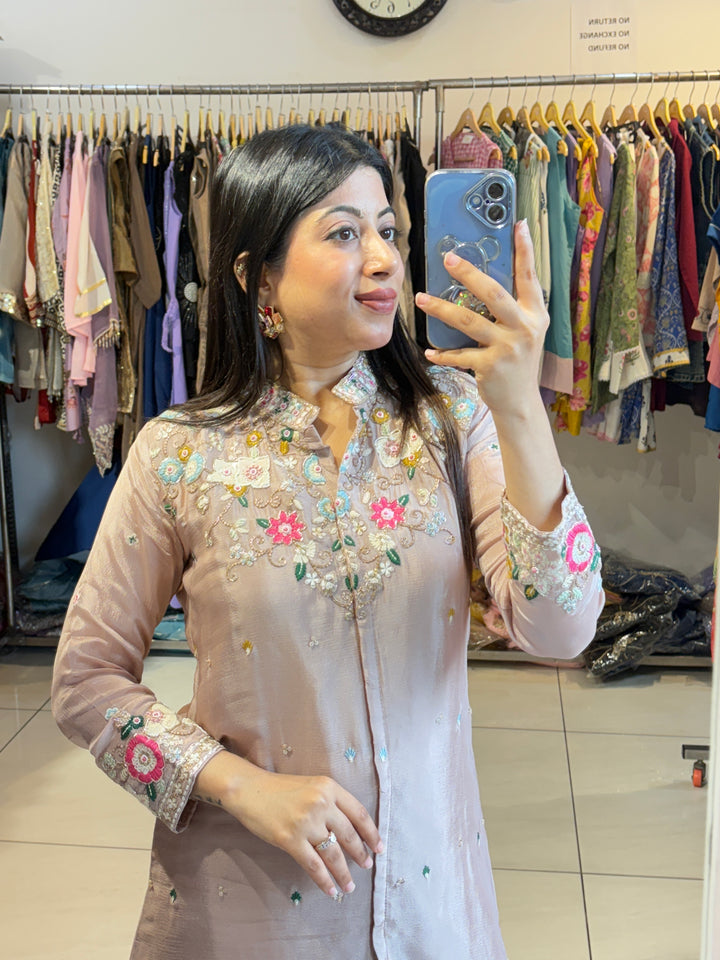 "kiara"-festive embellished two piece set