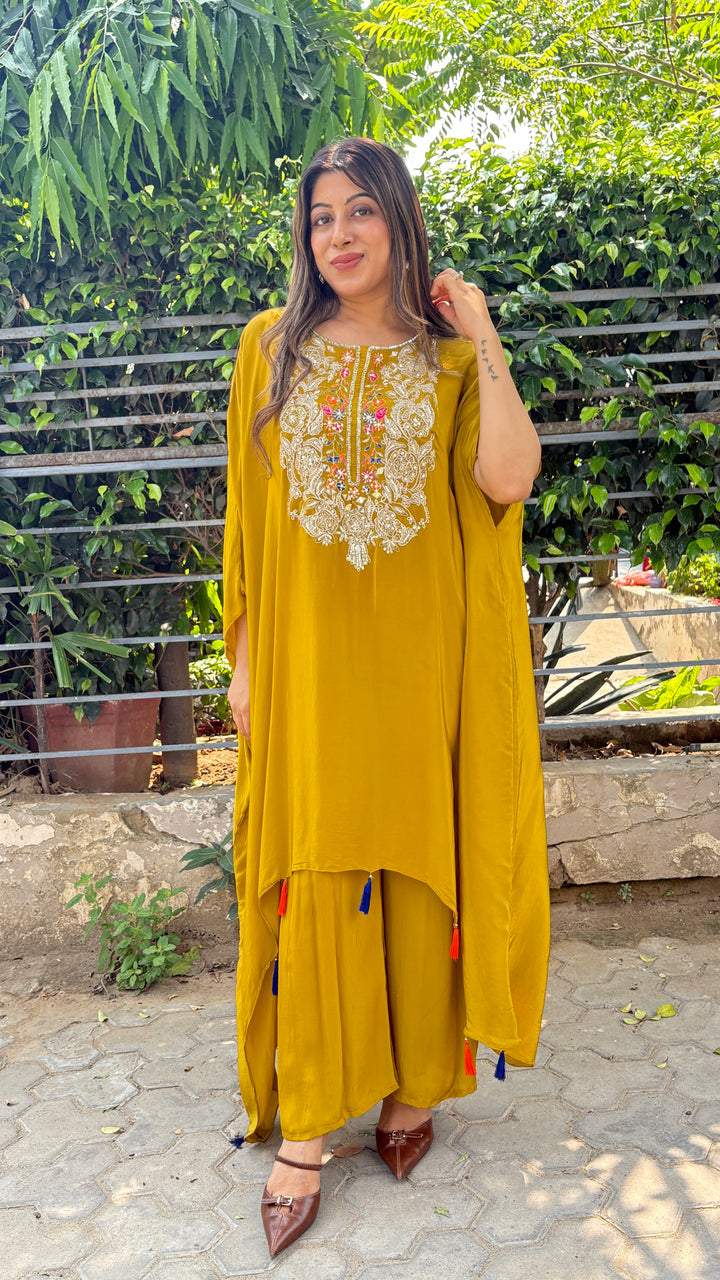 YELLOW MUSTARD FESTIVE SET