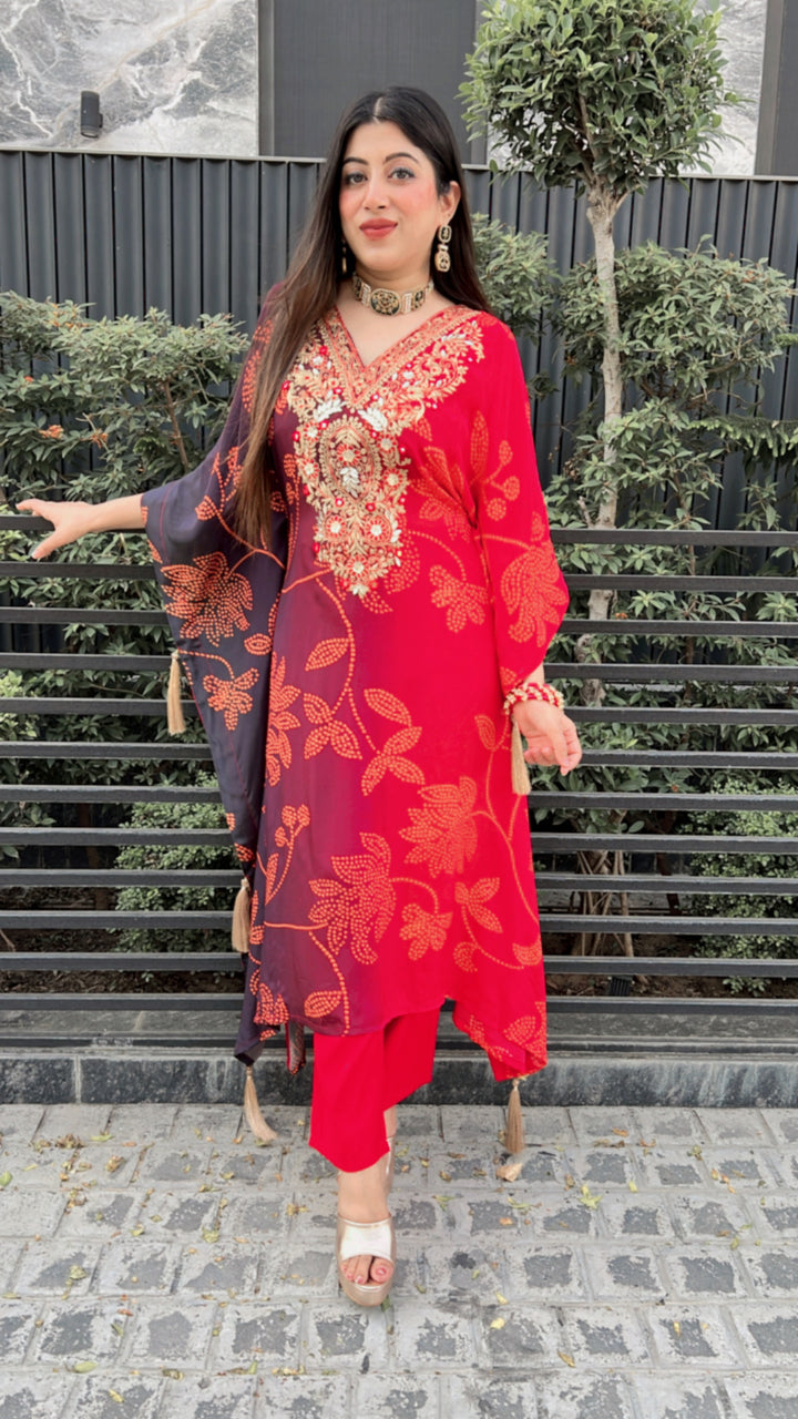 ANAYA-TWO PIECE KAFTAN SET