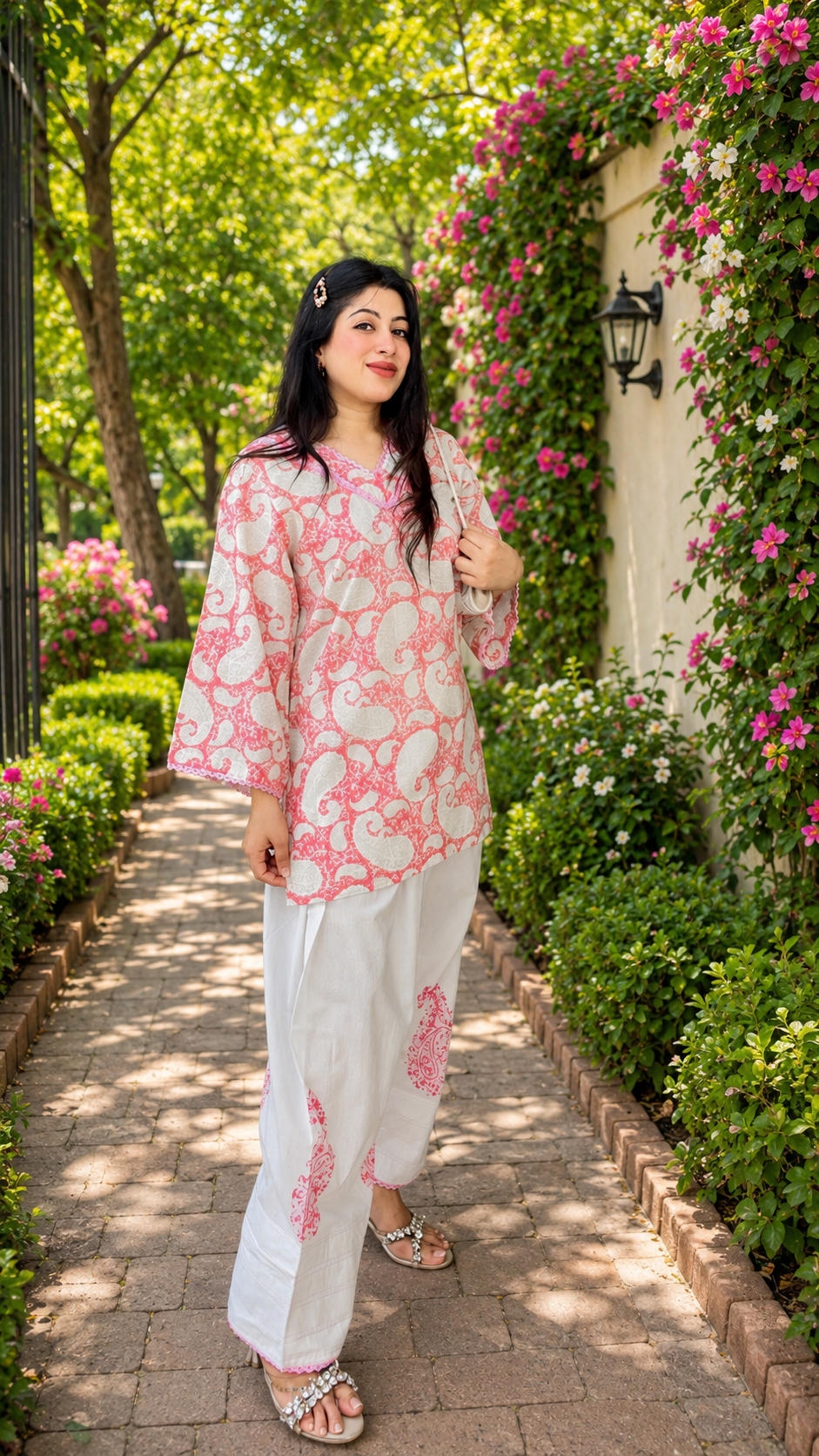 "IRIS"-FARSHI SALWAR CO-ORD