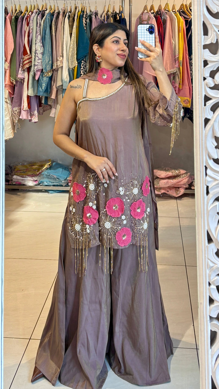 "alya"-festive three piece set