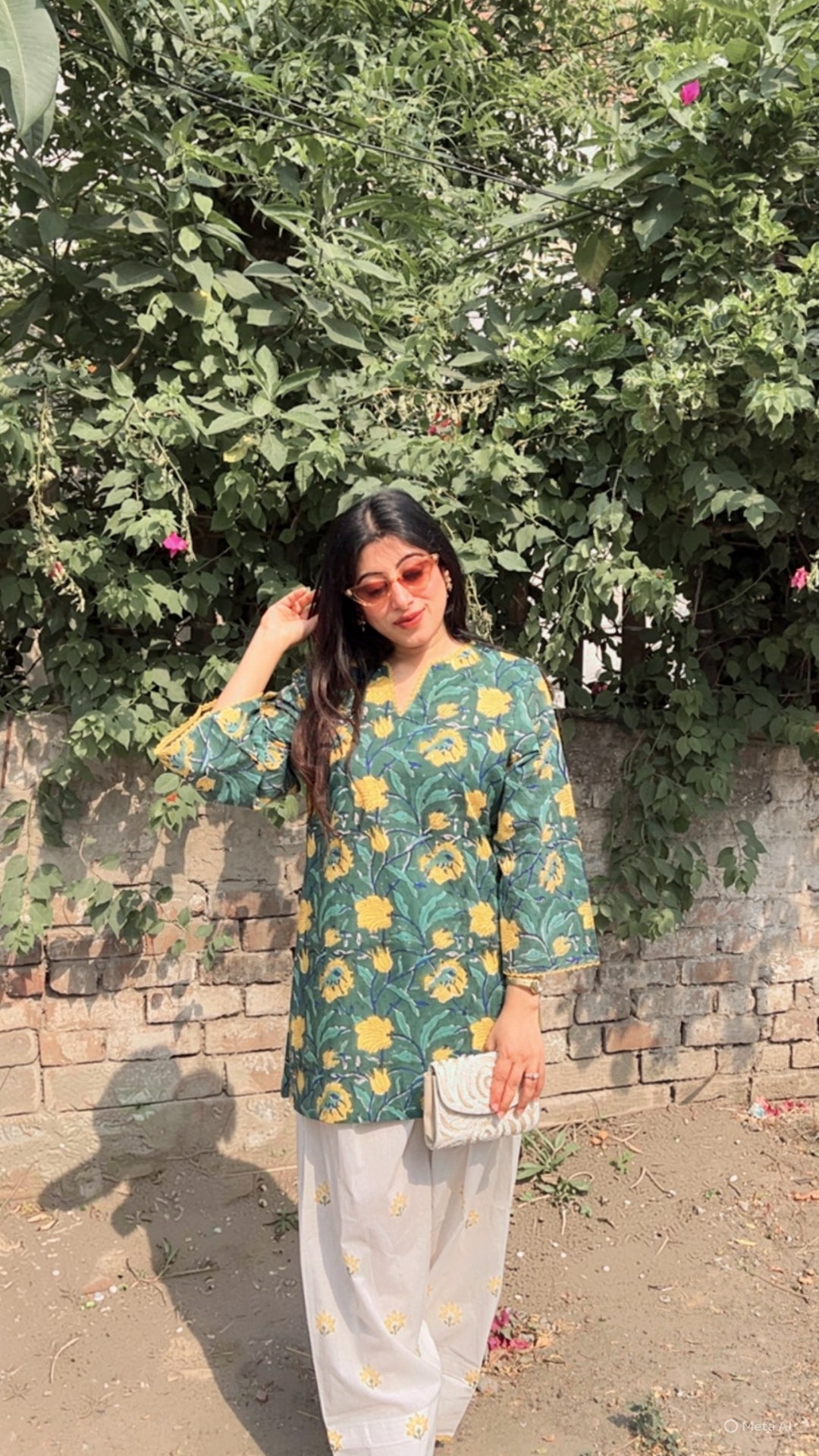 "IRIS"-FARSHI SALWAR CO-ORD
