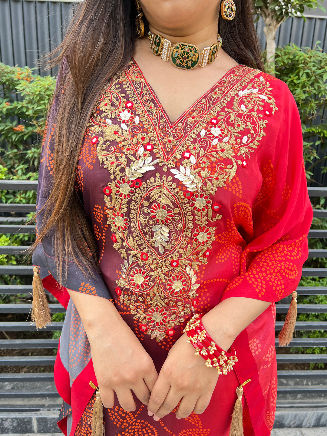 ANAYA-TWO PIECE KAFTAN SET