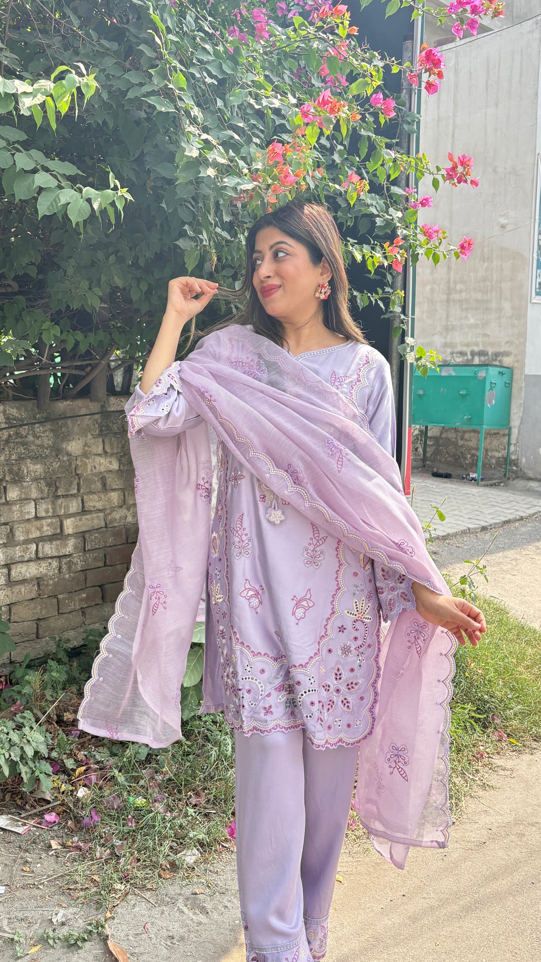 "Emira"-pakistani three piece set