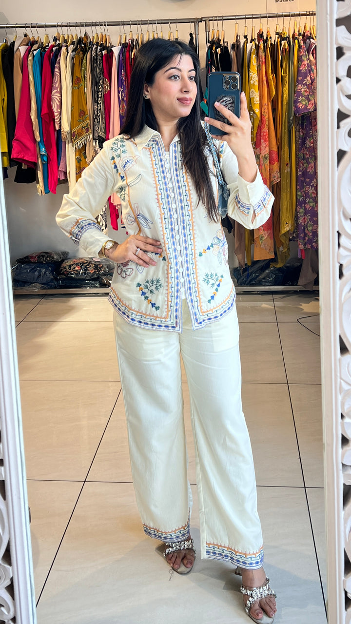 "ANGELINA"-SUMMER EMBROIDERY CO-ORD