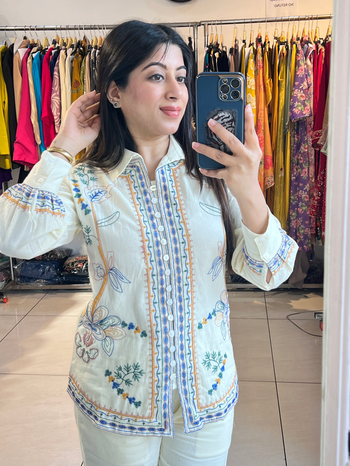 "ANGELINA"-SUMMER EMBROIDERY CO-ORD