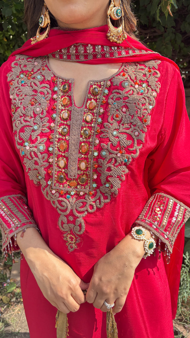 "Aiza"-festive THREE PIECE SUIT SET