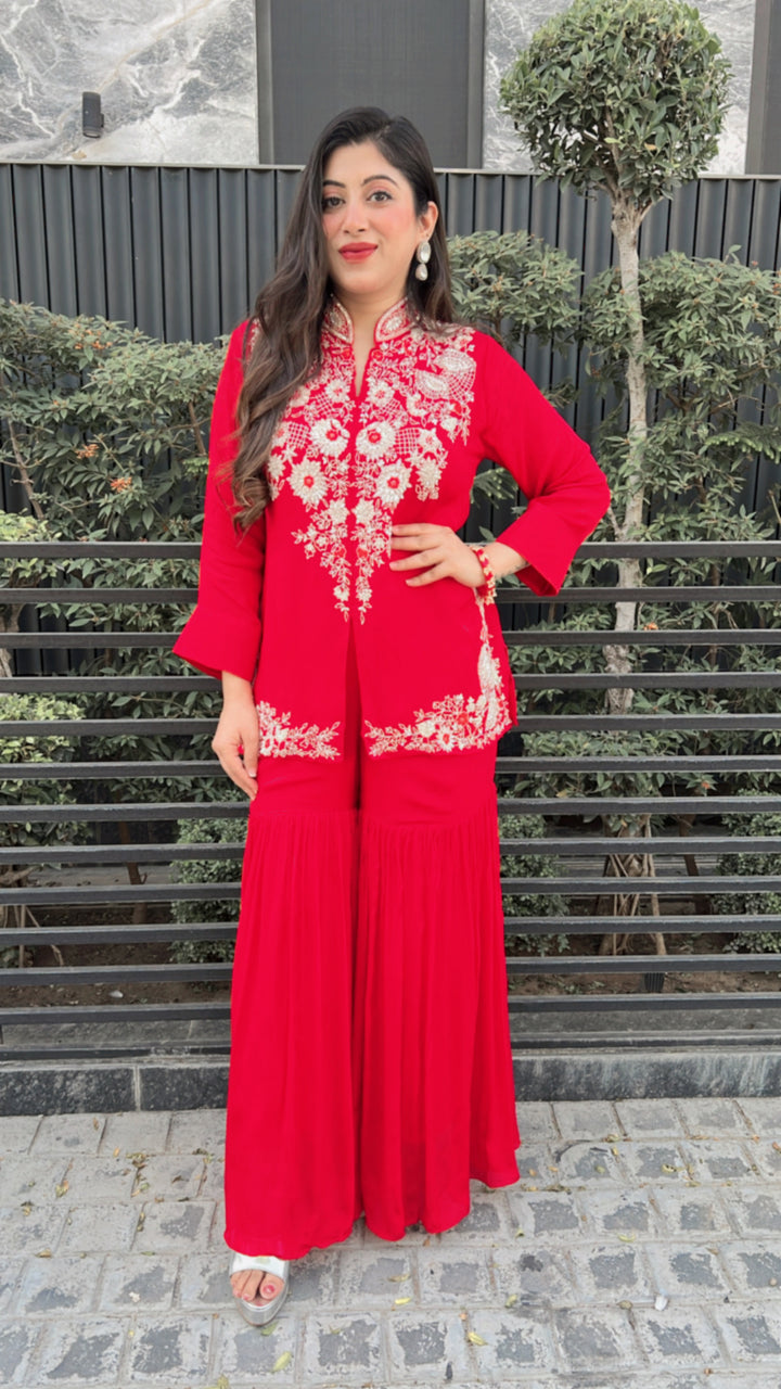 "ZENA"-TWO PIECE HANDWORKD SET