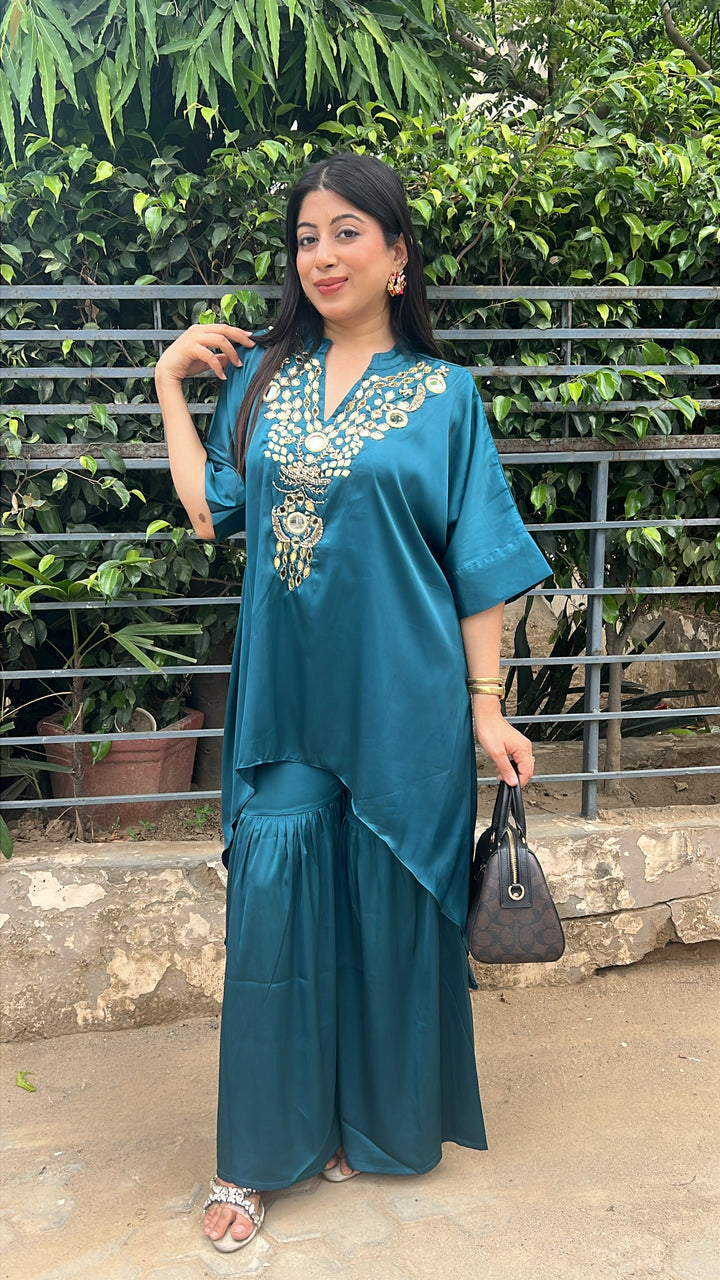 "GULNAZ"-FESTIVE TWO PIECE SET