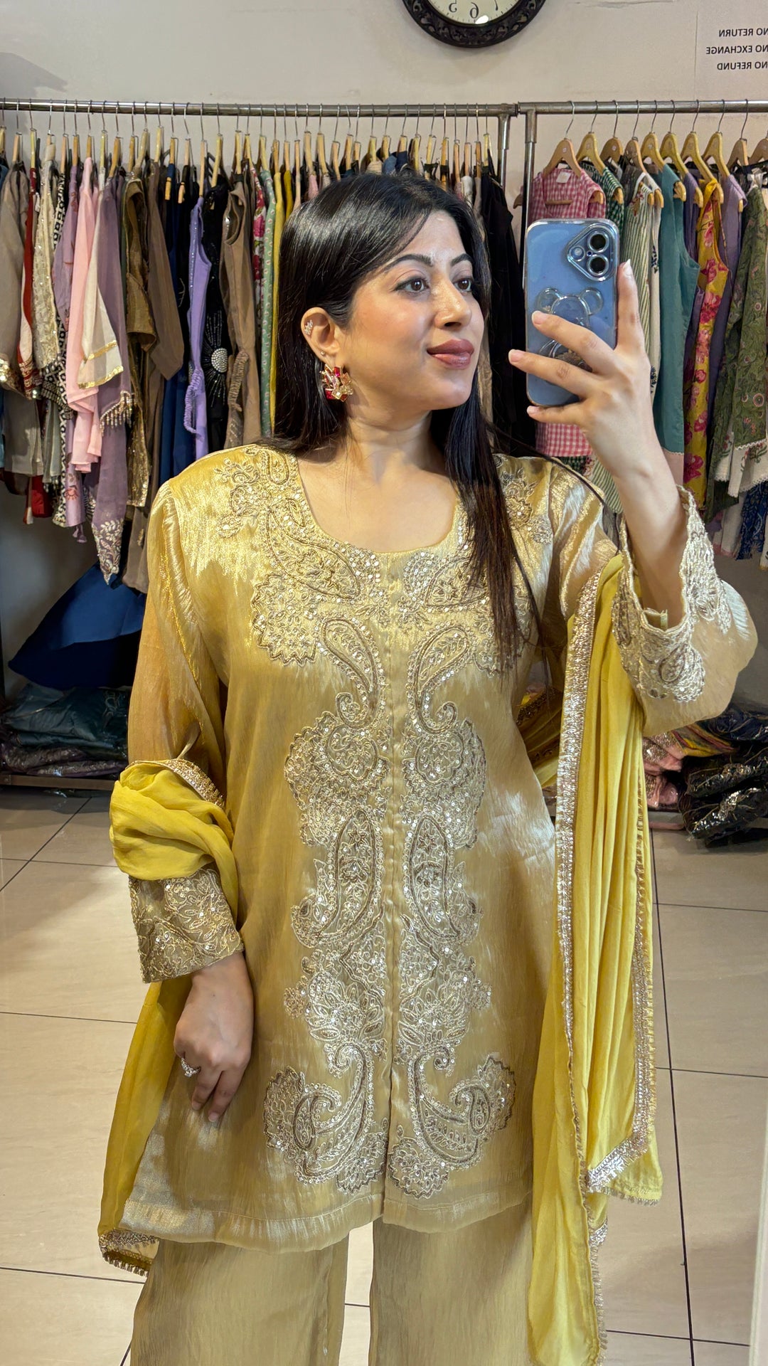 "diana"-festive three piece suit