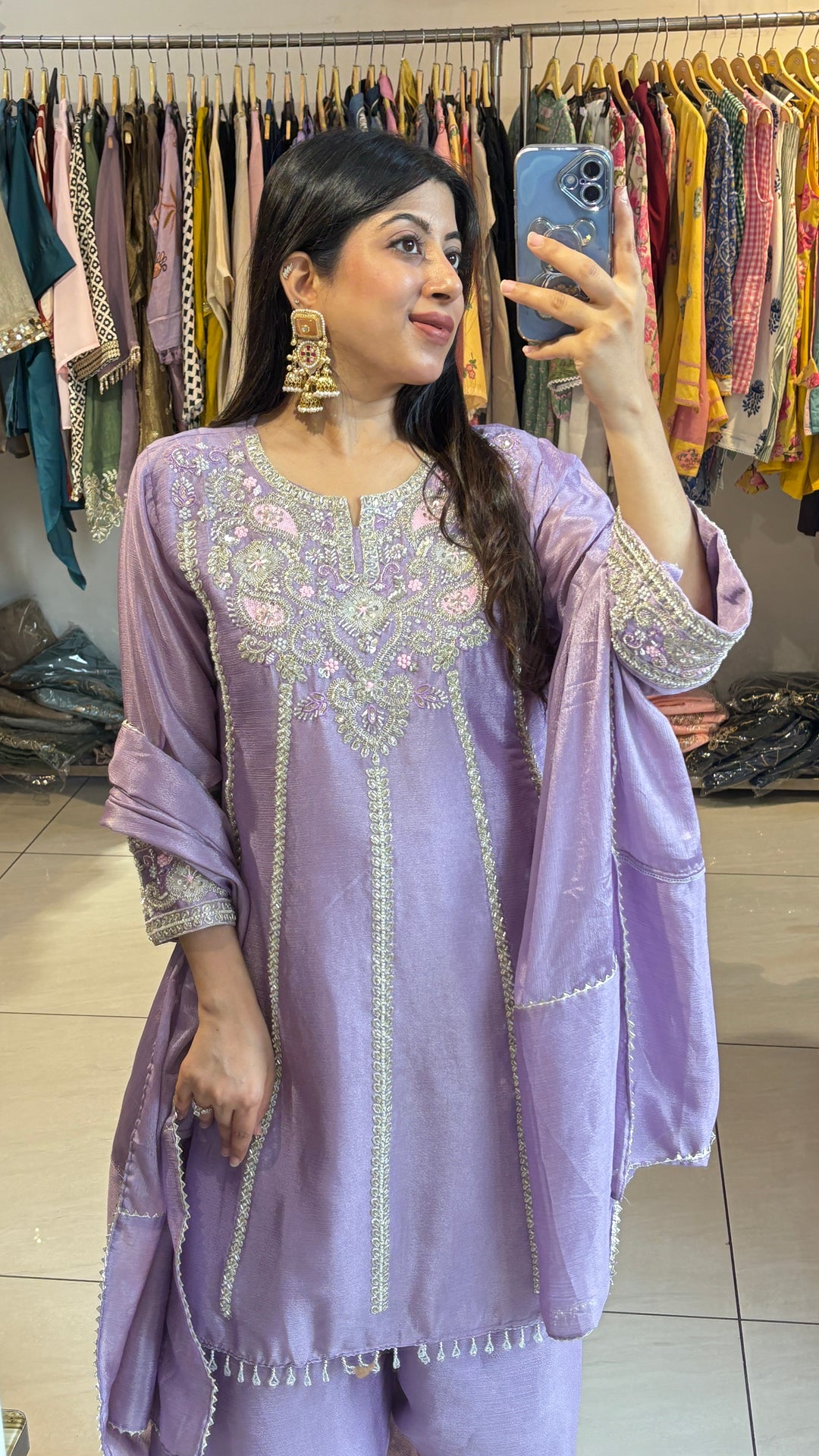 "URVI"-FESTIVE THREE PIECE SET