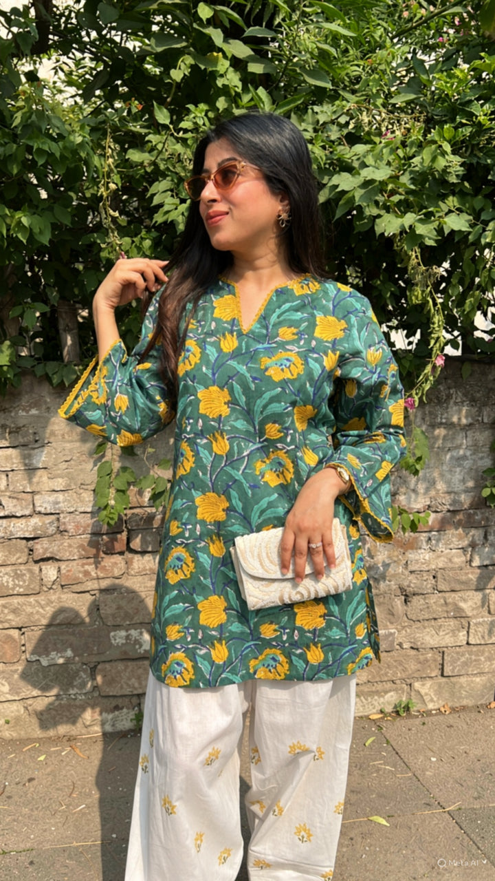 "IRIS"-FARSHI SALWAR CO-ORD