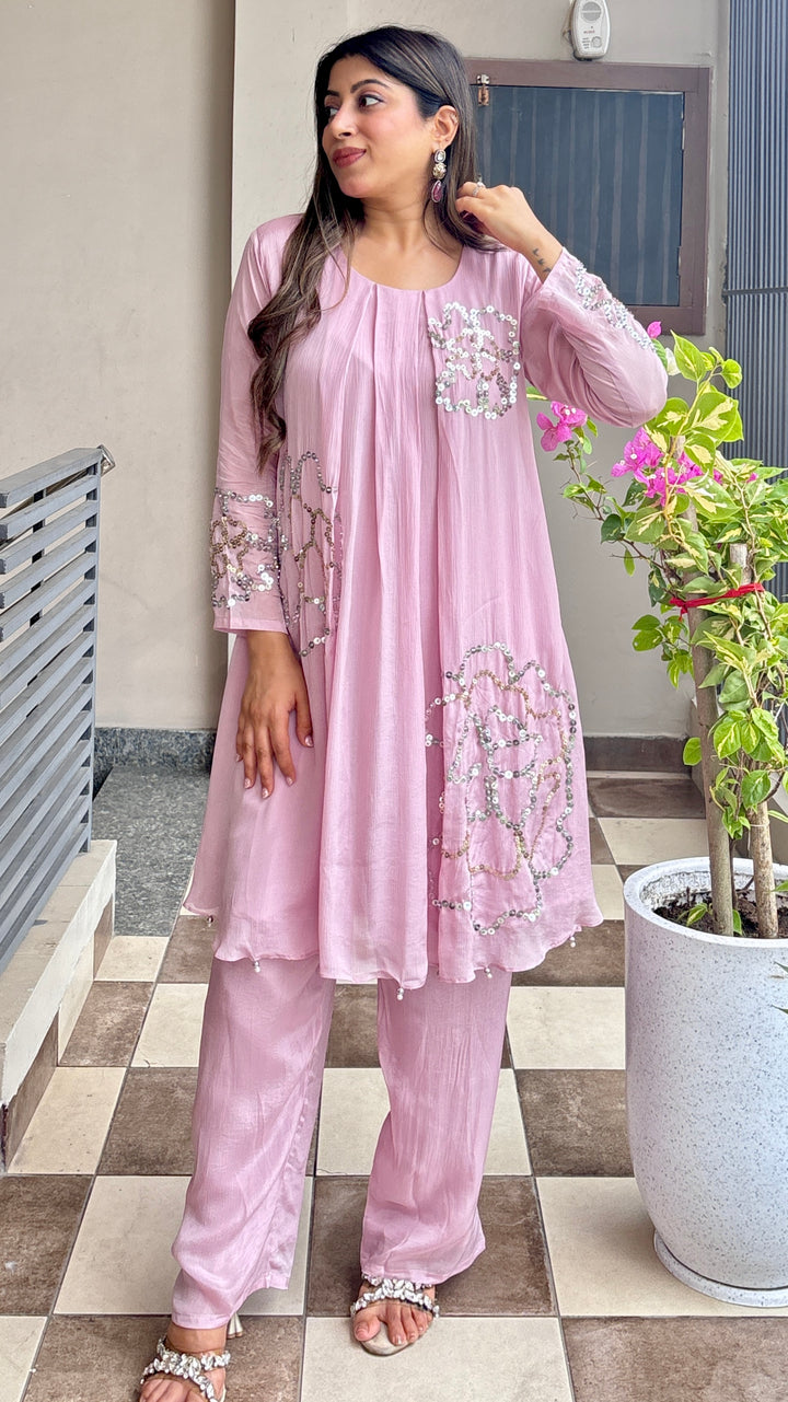 "aarzoo"-FESTIVE EMBELLISHED TWO PIECE SET
