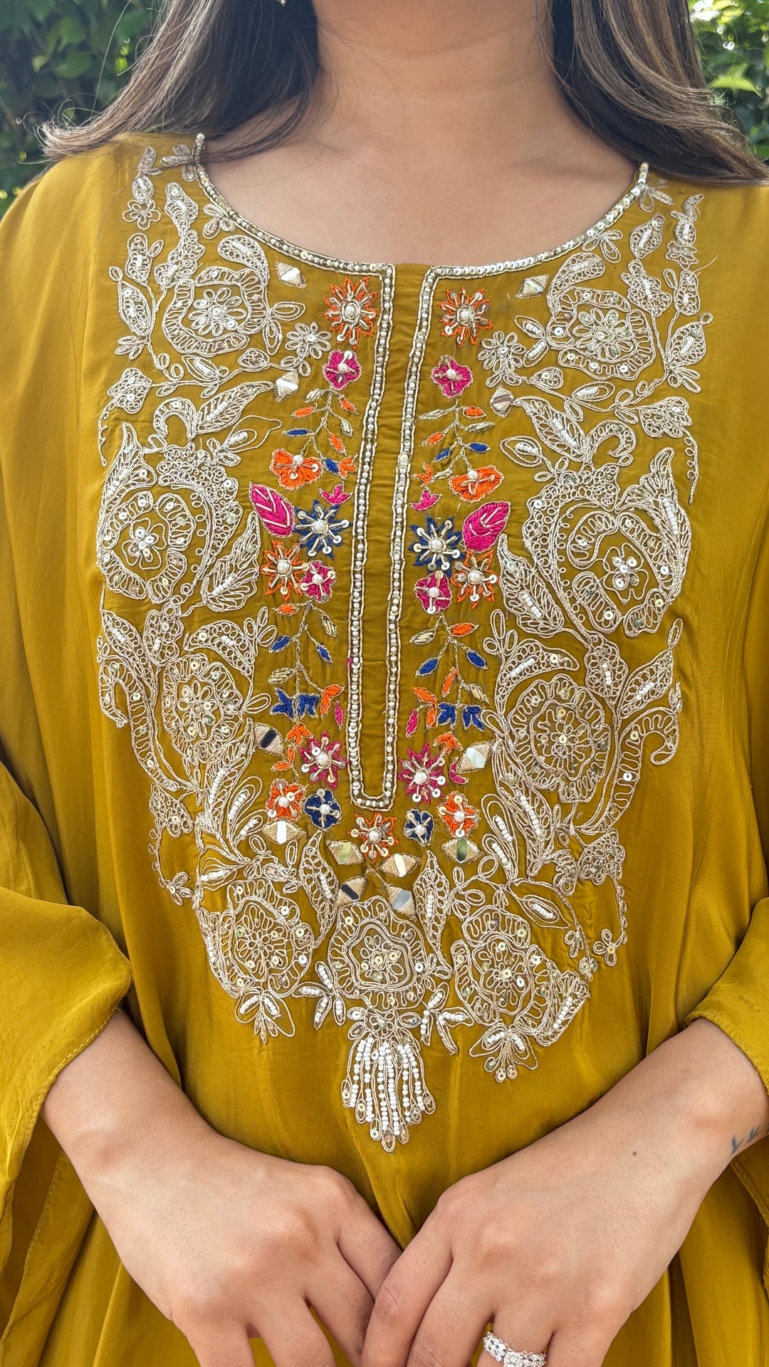 YELLOW MUSTARD FESTIVE SET