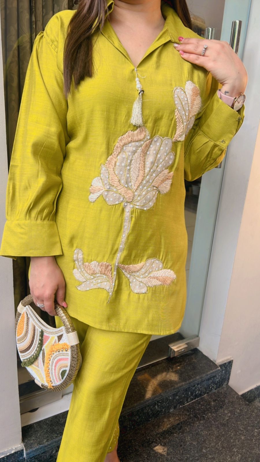 NORA FLORAL MOTIFS CO-ORD