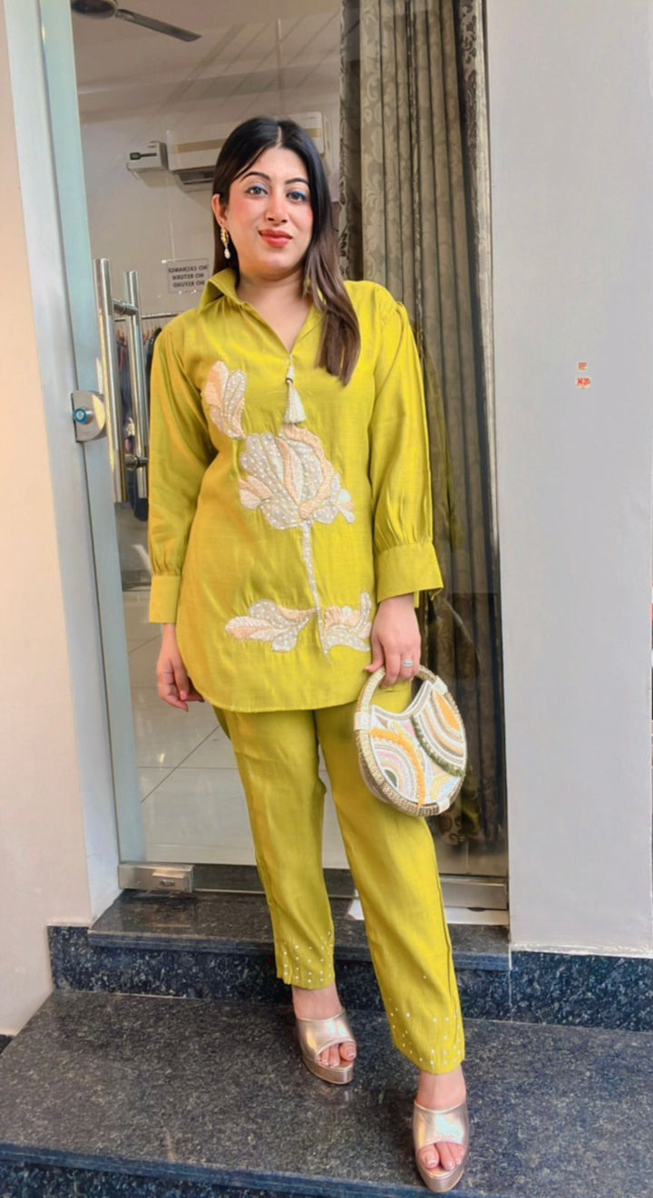 NORA FLORAL MOTIFS CO-ORD