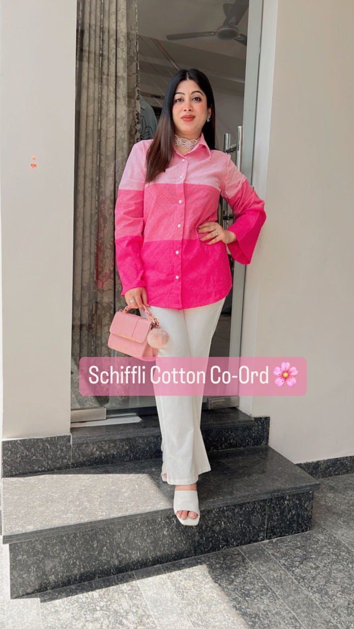 COTTON SCHIFFLI CO-ORD