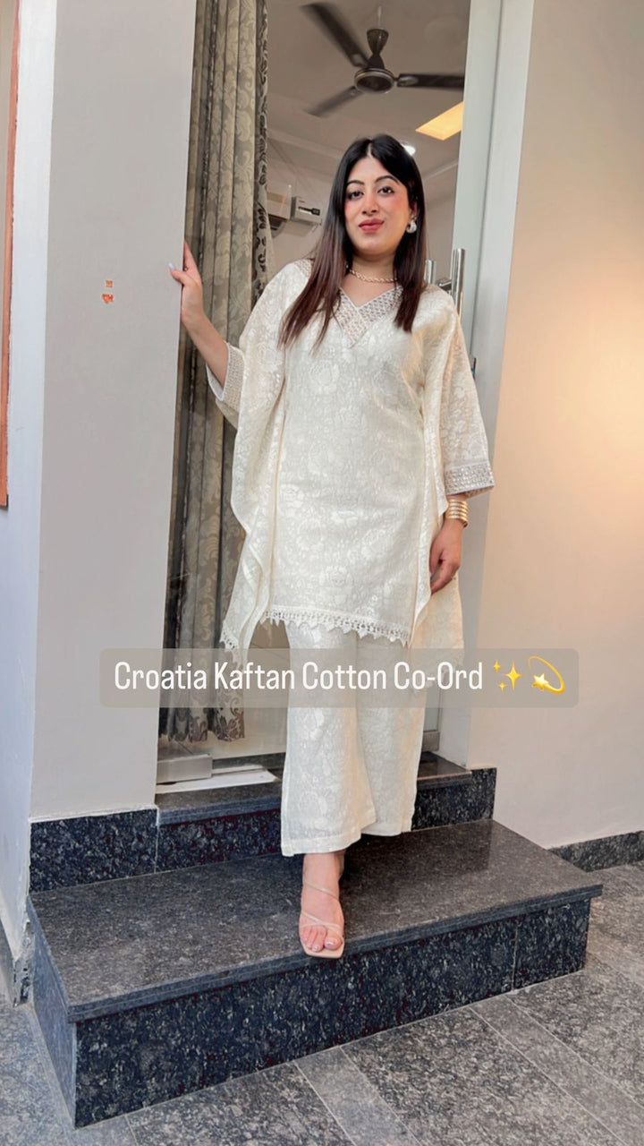 CROATIA KAFTAN COTTON CO-ORD WITH INNER