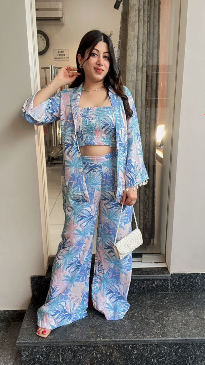 3 PC DIGITAL PRINTED CO-ORD