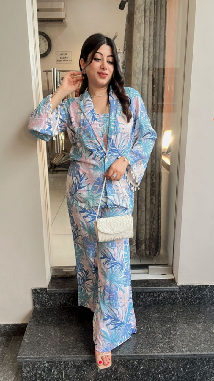 3 PC DIGITAL PRINTED CO-ORD