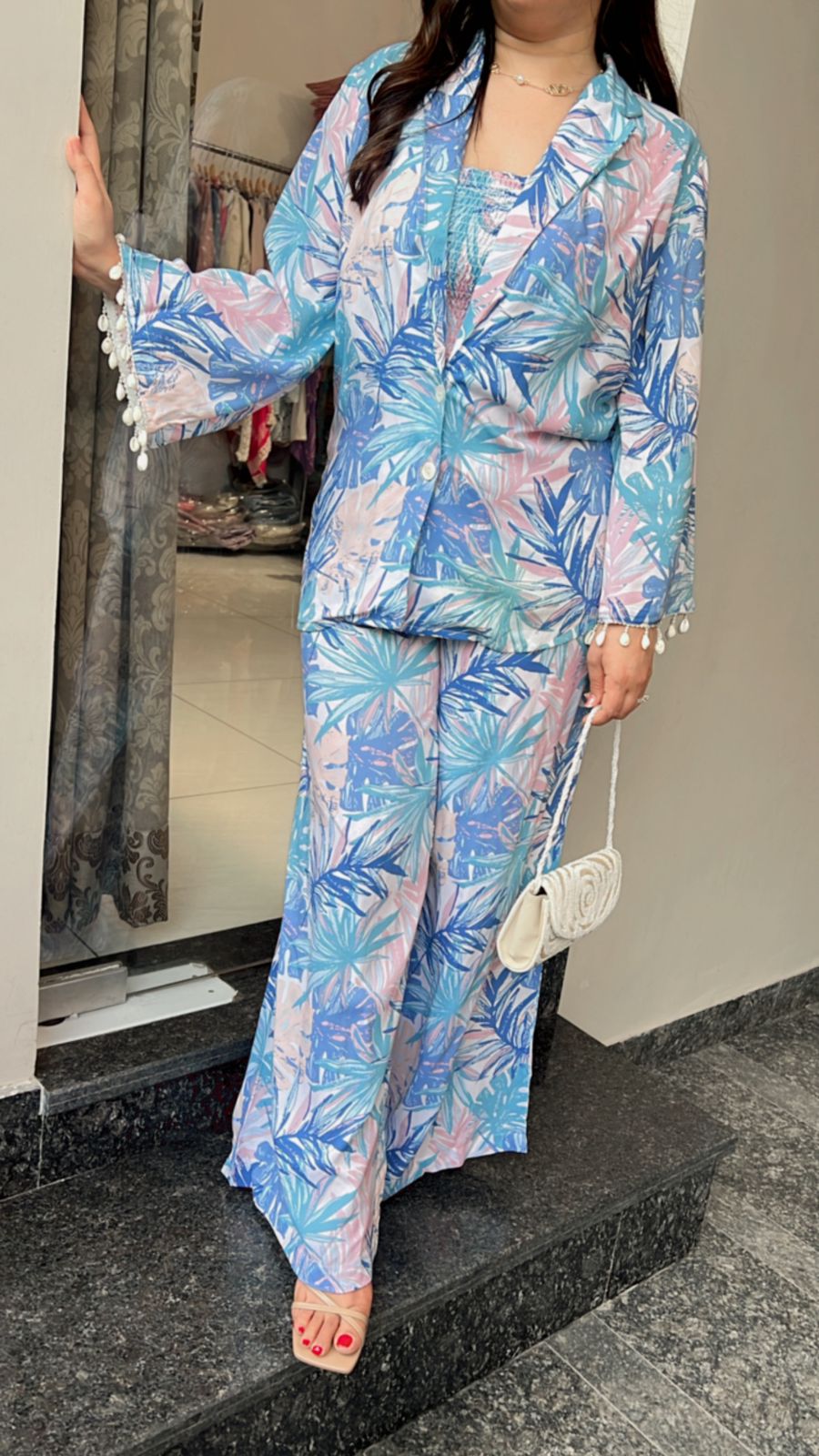 3 PC DIGITAL PRINTED CO-ORD