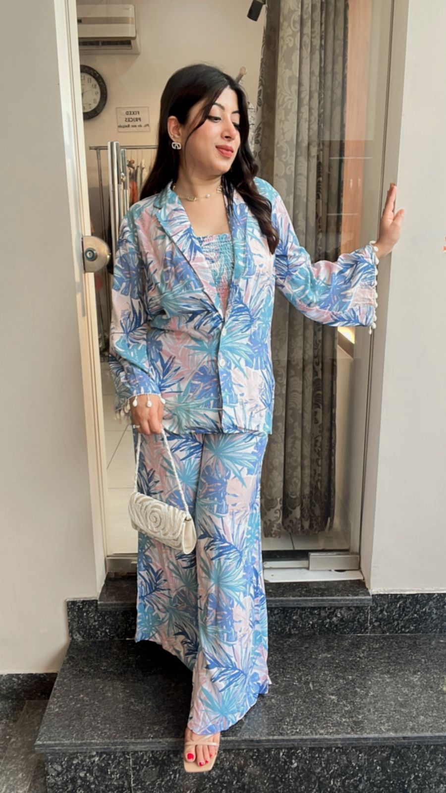 3 PC DIGITAL PRINTED CO-ORD