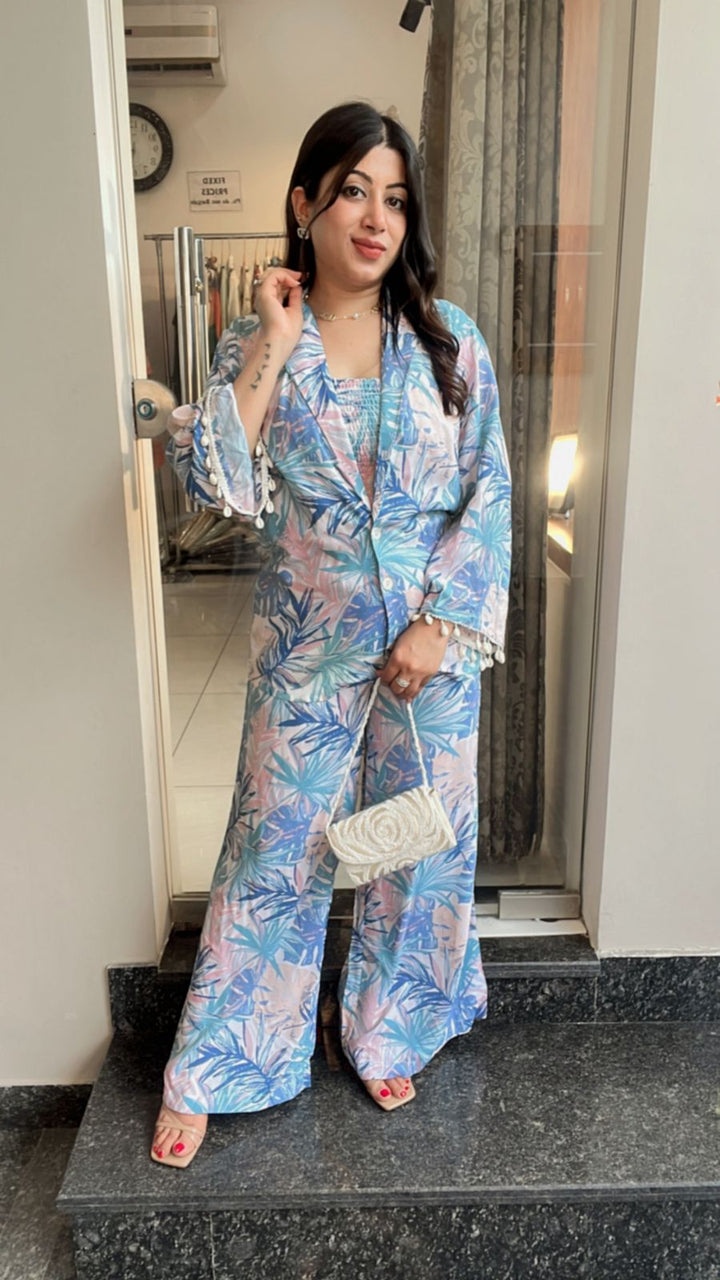 3 PC DIGITAL PRINTED CO-ORD