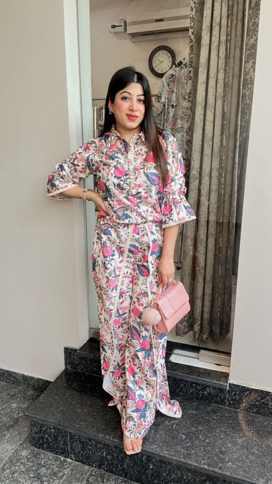 FLORAL PRINTED CO-ORD