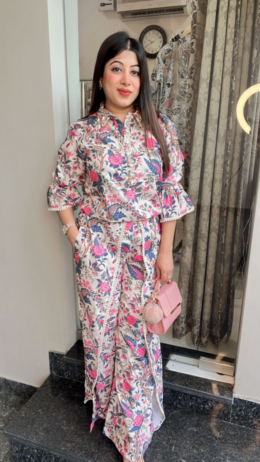 FLORAL PRINTED CO-ORD