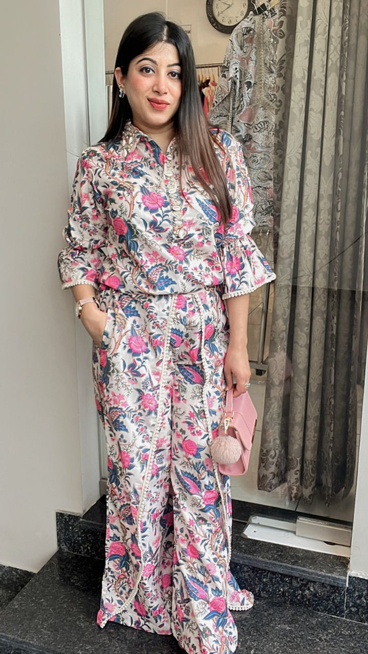 FLORAL PRINTED CO-ORD