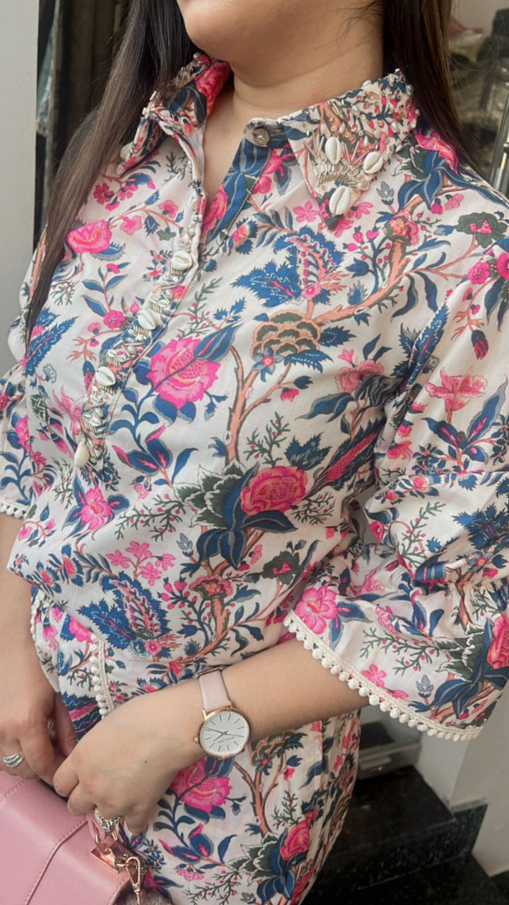 FLORAL PRINTED CO-ORD