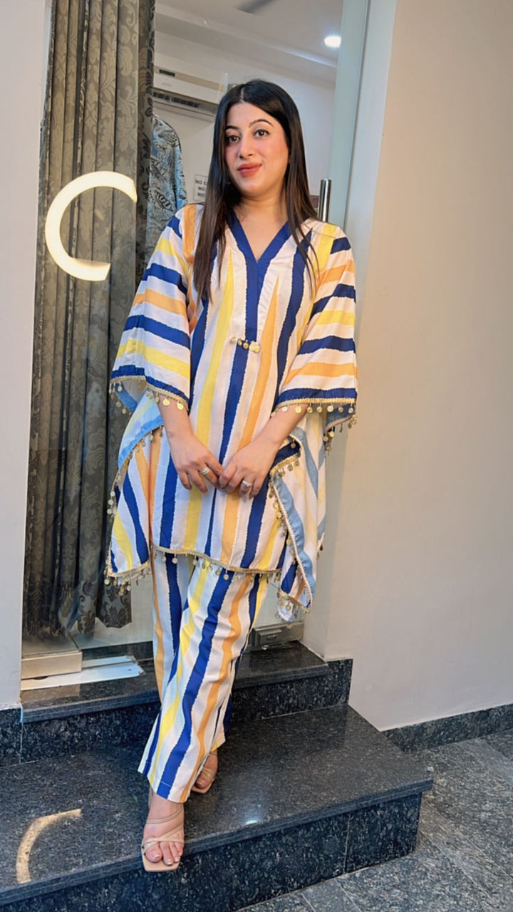 KAFTAN STYLE PRINTED CO-ORD