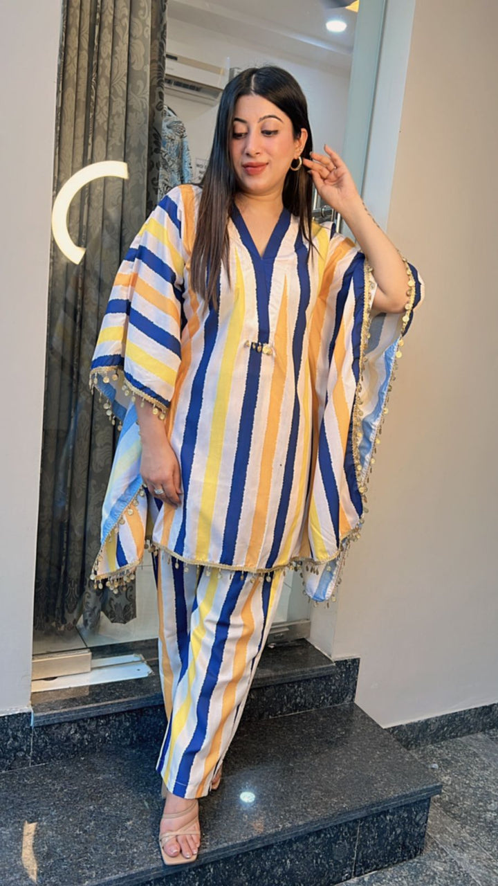 KAFTAN STYLE PRINTED CO-ORD