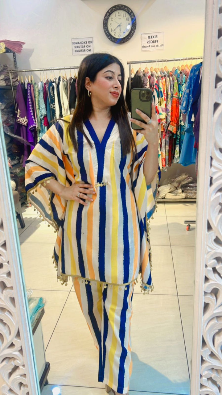 KAFTAN STYLE PRINTED CO-ORD