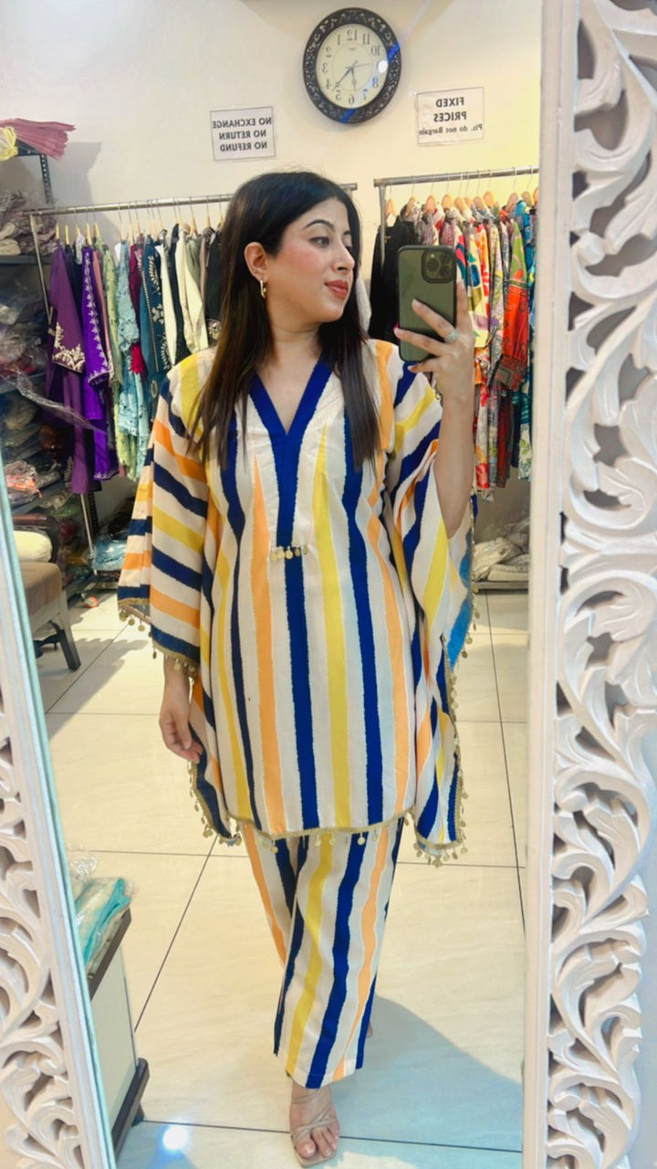 KAFTAN STYLE PRINTED CO-ORD