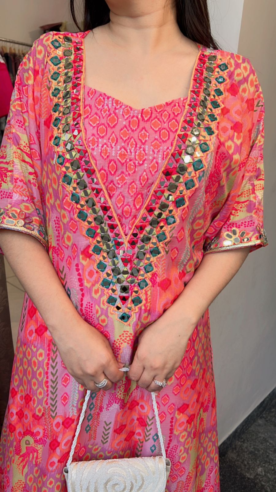 3PC FESTIVE KAFTAN SET