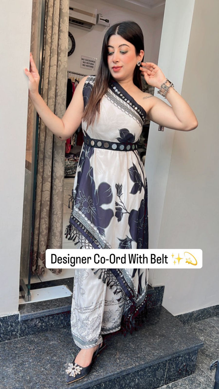 DAIZY DESIGNER CO-ORD WITH BELT