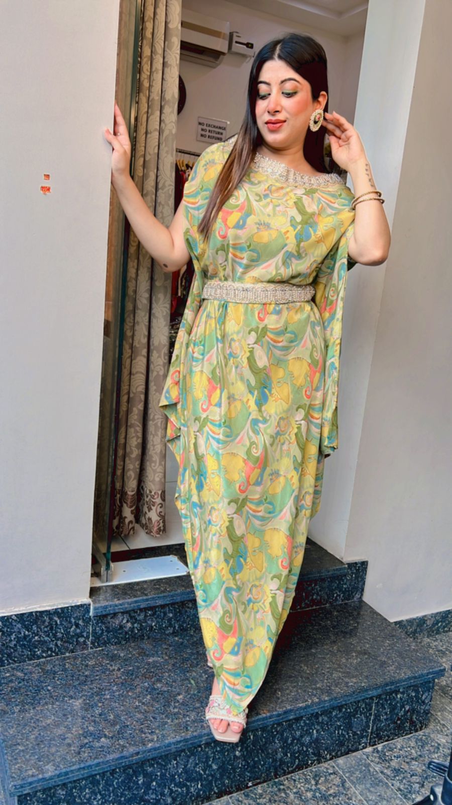 FESTIVE 2PC SET WITH BELT