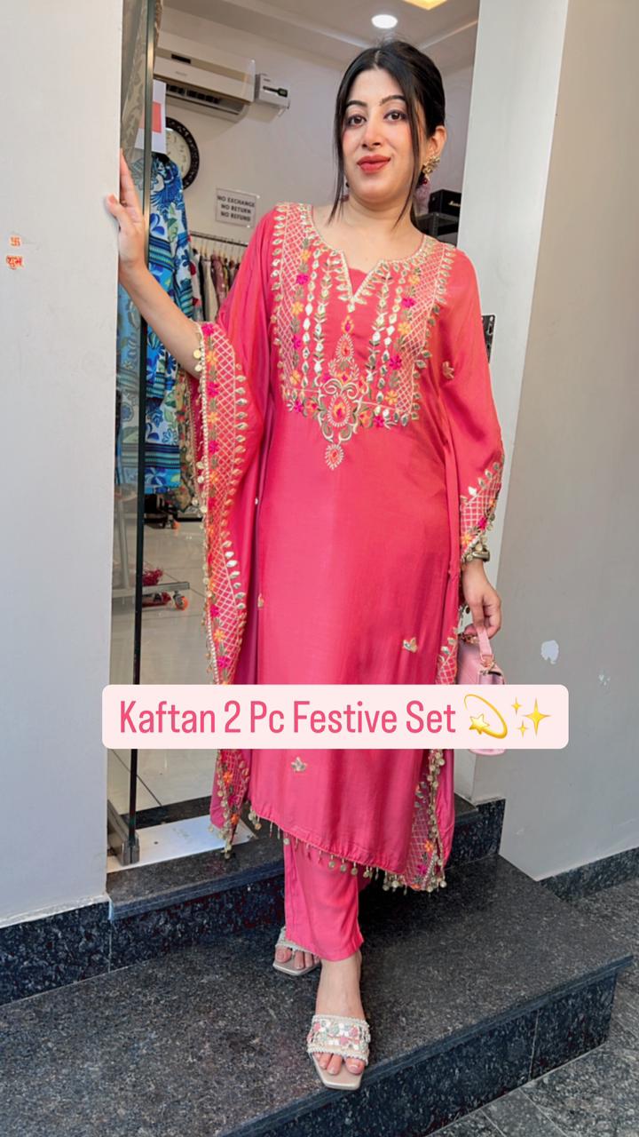 KAFTAN 2 PC FESTIVE SET