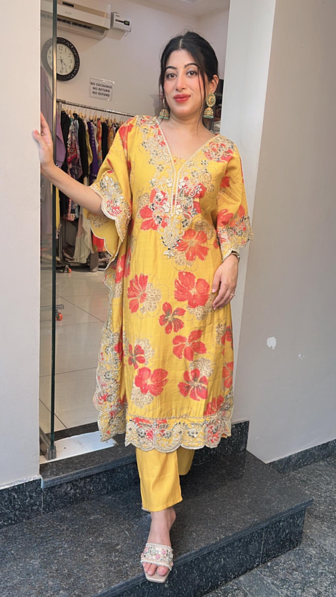 YELLOW MUSTARD FESTIVE SET