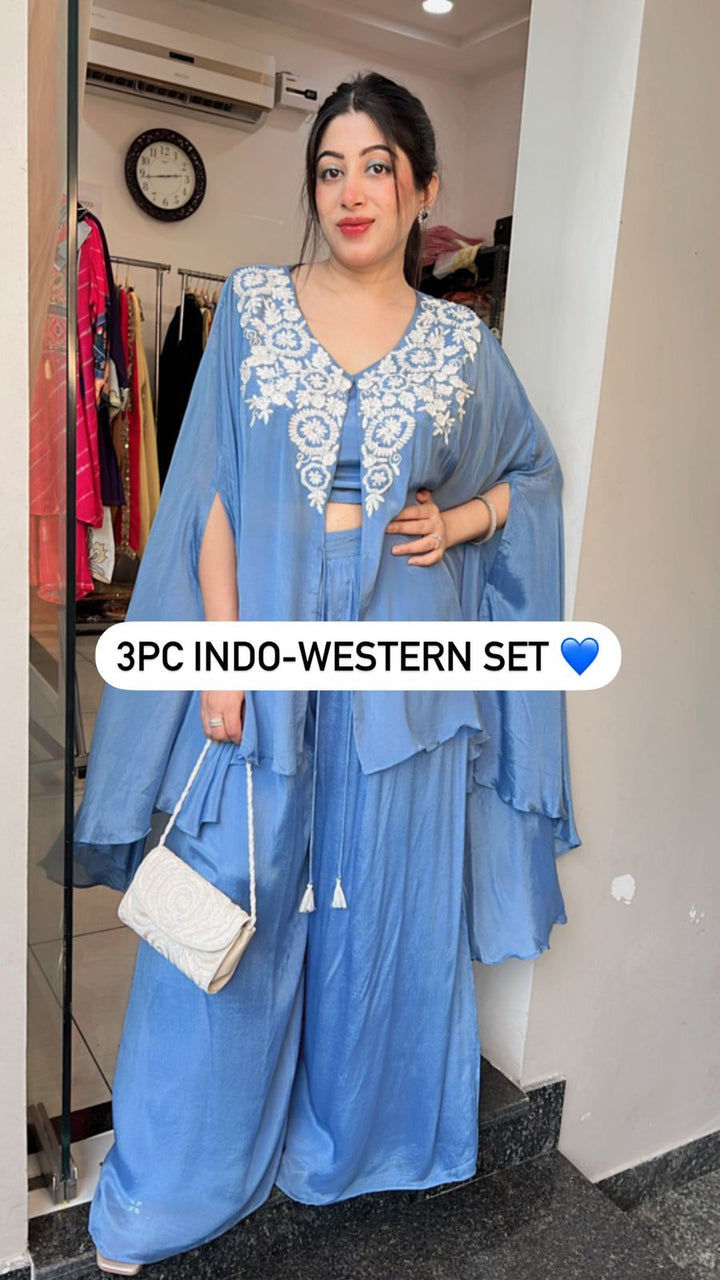 3PC INDO WESTERN SET