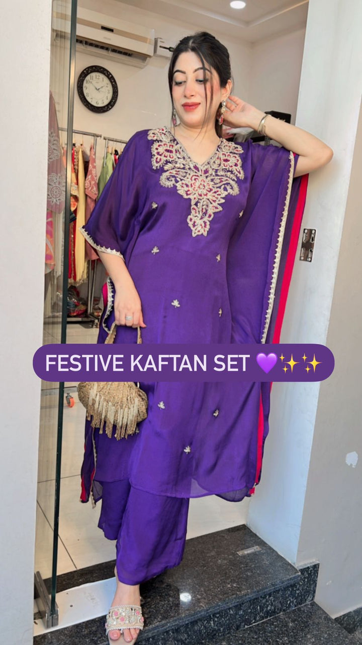 FESTIVE KAFTAN SET